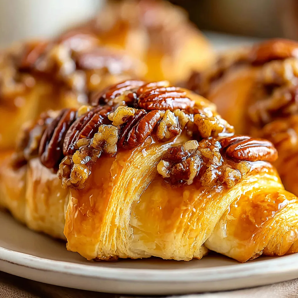 PECAN PIE CRESCENT ROLLS