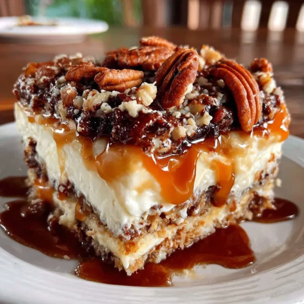 PECAN PIE LASAGNA HEAVEN