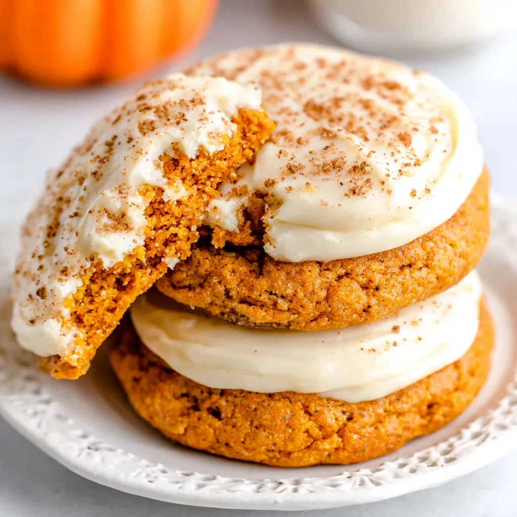 PERFECT PUMPKIN CREAM CHEESE COOKIES
