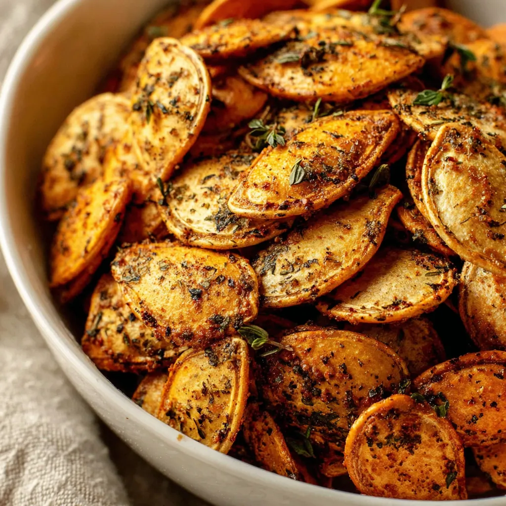 PERFECT ROASTED PUMPKIN SEEDS
