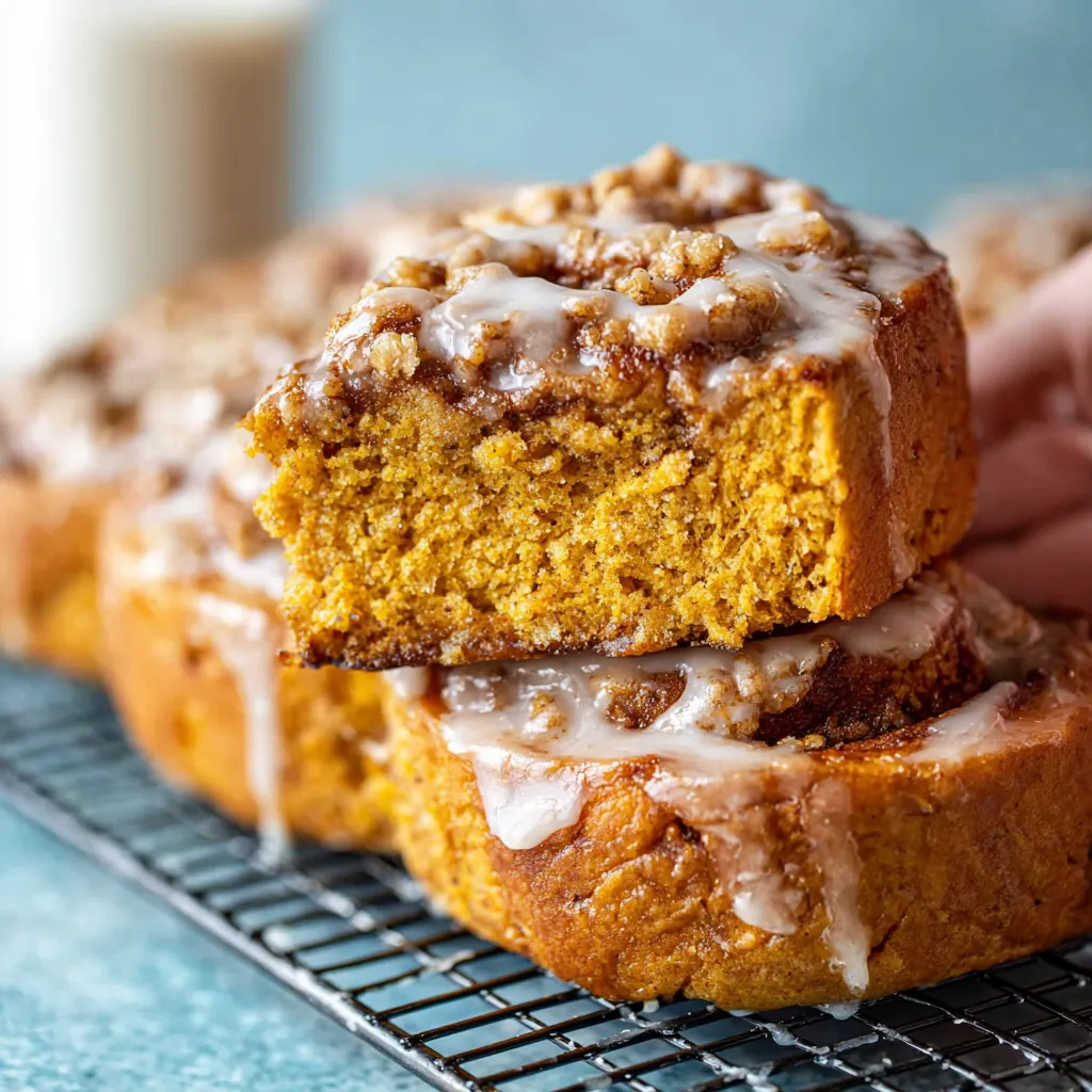PUMPKIN CINNAMON ROLLS: HEAVEN!