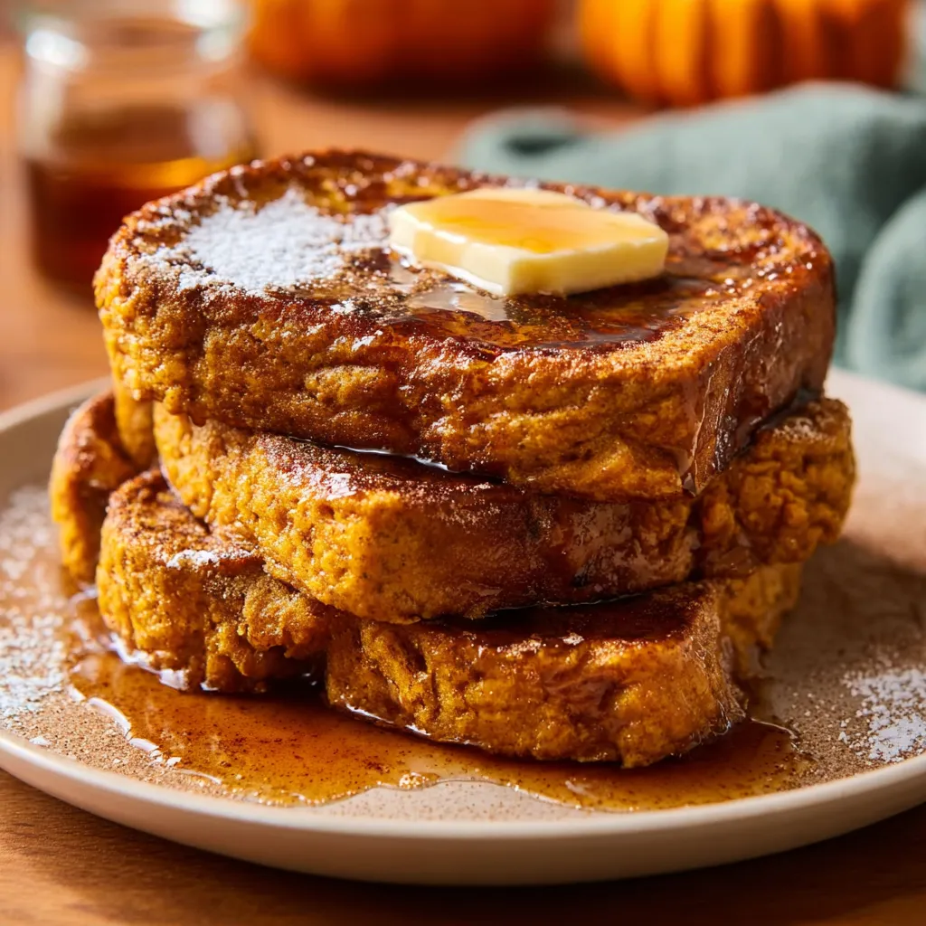 PUMPKIN FRENCH TOAST PERFECTION