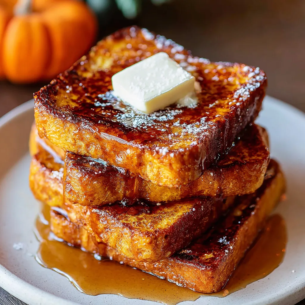 PUMPKIN FRENCH TOAST PERFECTION