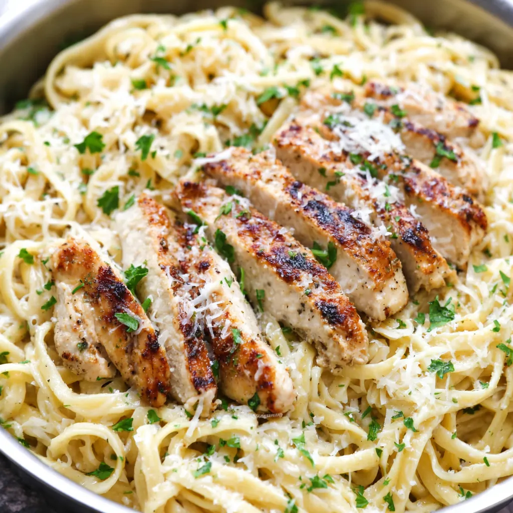 QUICK PARMESAN CHICKEN PASTA