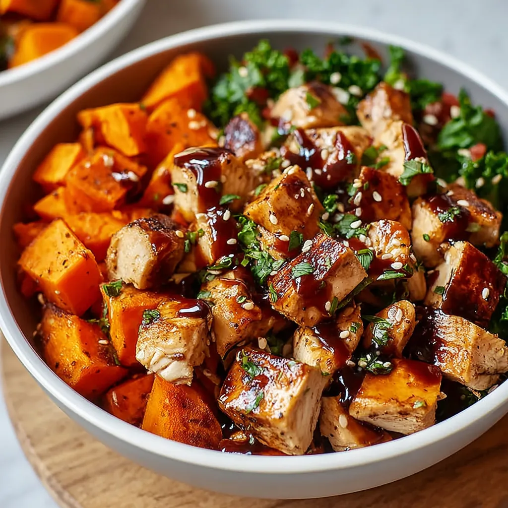 SMOKY BBQ CHICKEN SWEET POTATO BOWL ULTIMATE