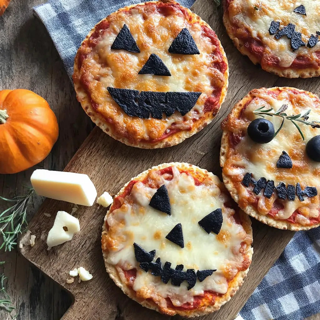 SPOOKY HALLOWEEN PIZZA BITES
