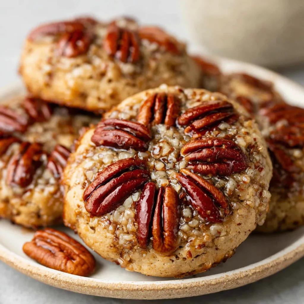VEGAN PECAN PIE COOKIES