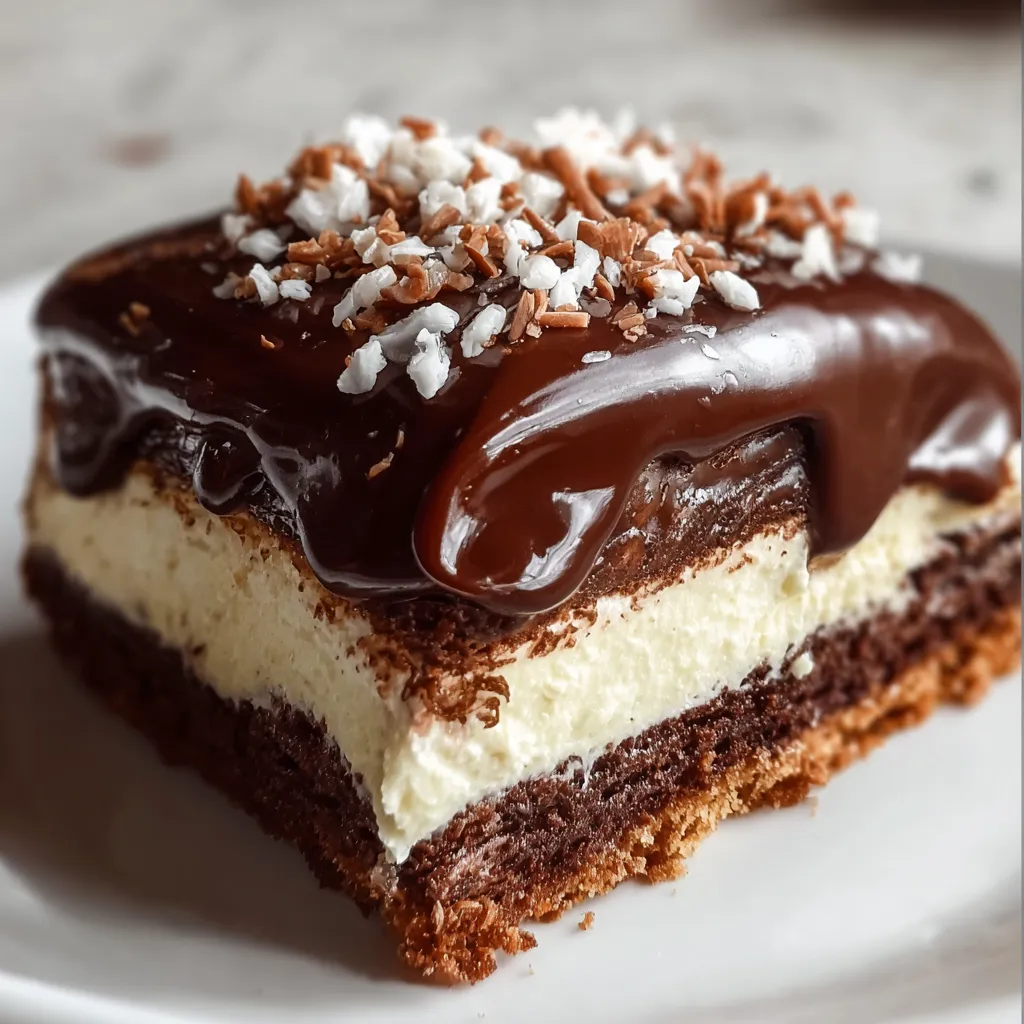 Close-up showcasing the layers of a delicious Chocolate Vanilla Dream Cake, revealing its moist texture and creamy frosting.