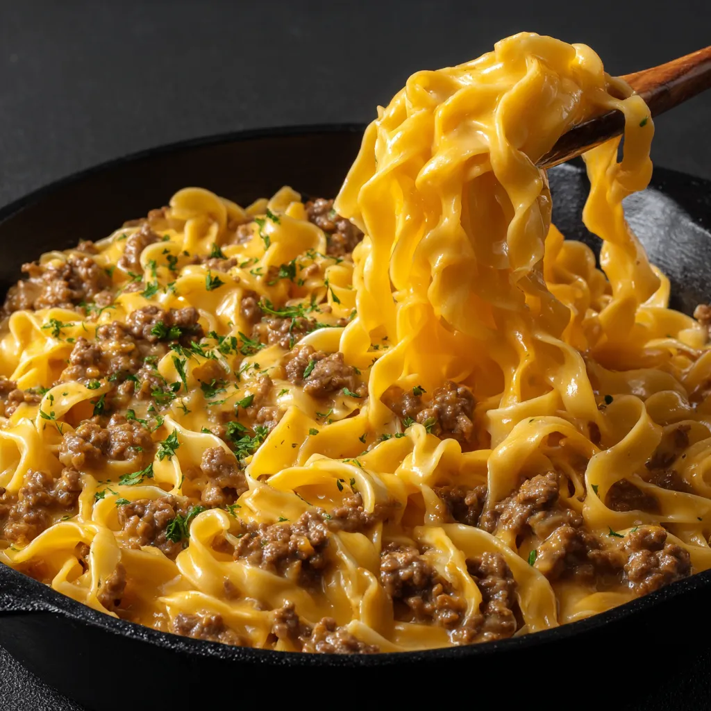 BEST BEEF PASTA EVER