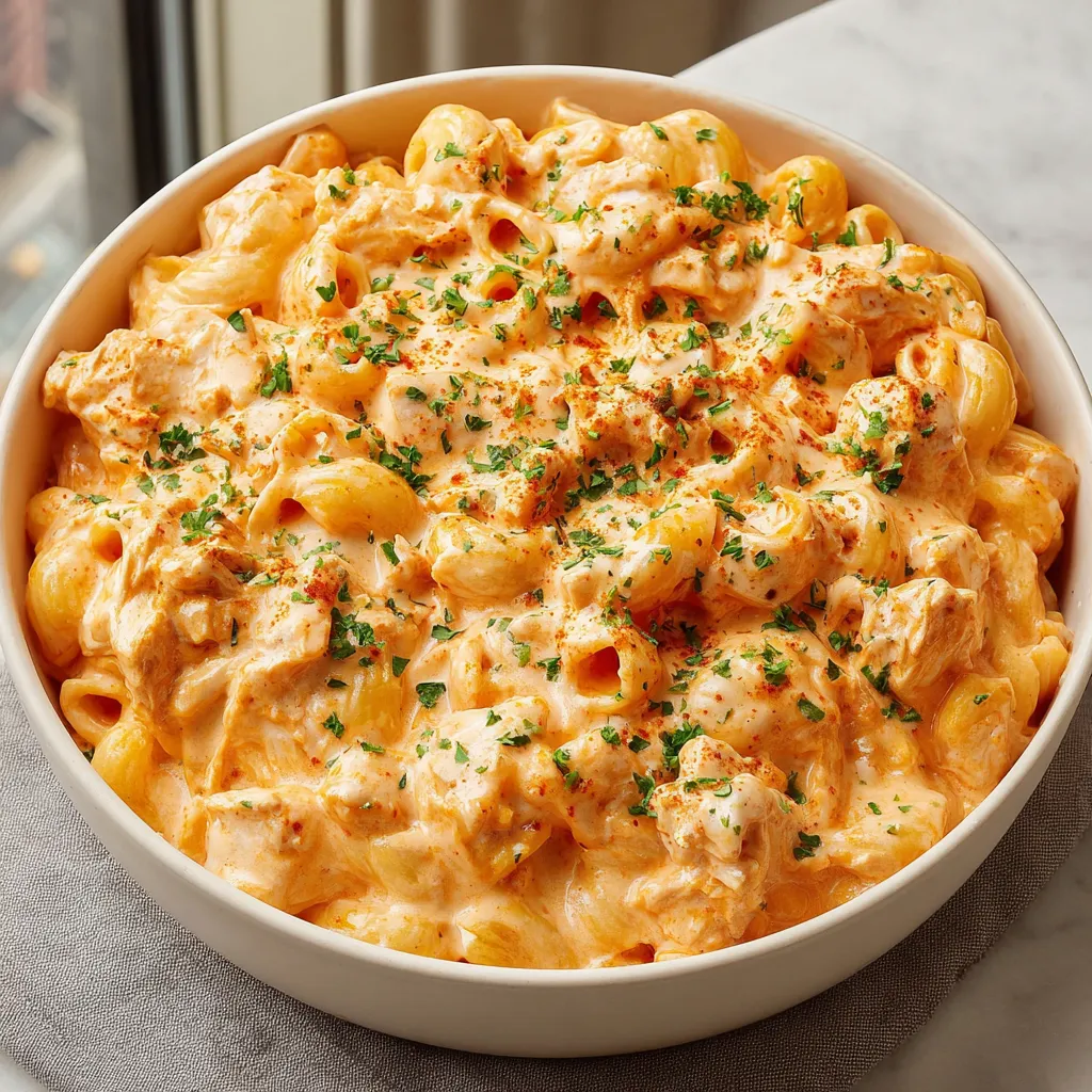 BEST BUFFALO CHICKEN MAC