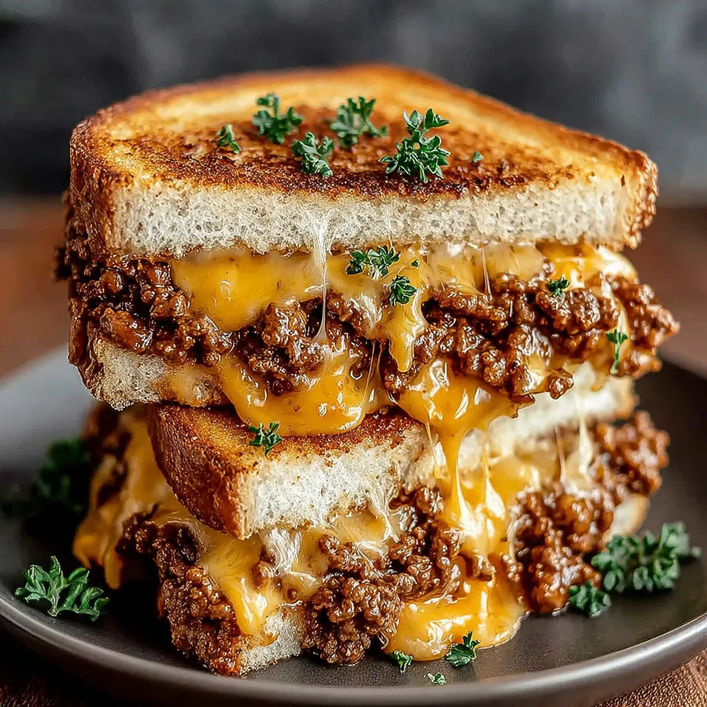 BEST CHEESY GROUND BEEF MELT