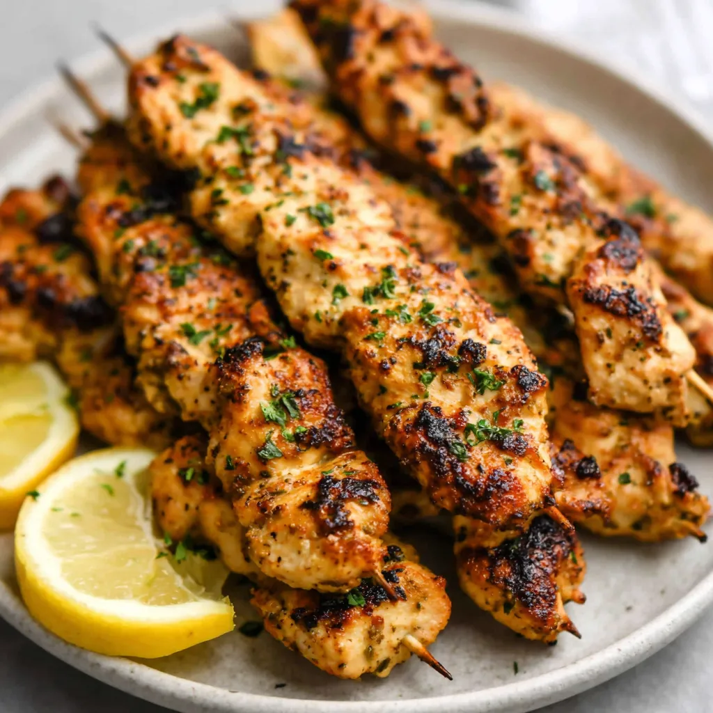 BEST KETO CHICKEN SKEWERS EVER