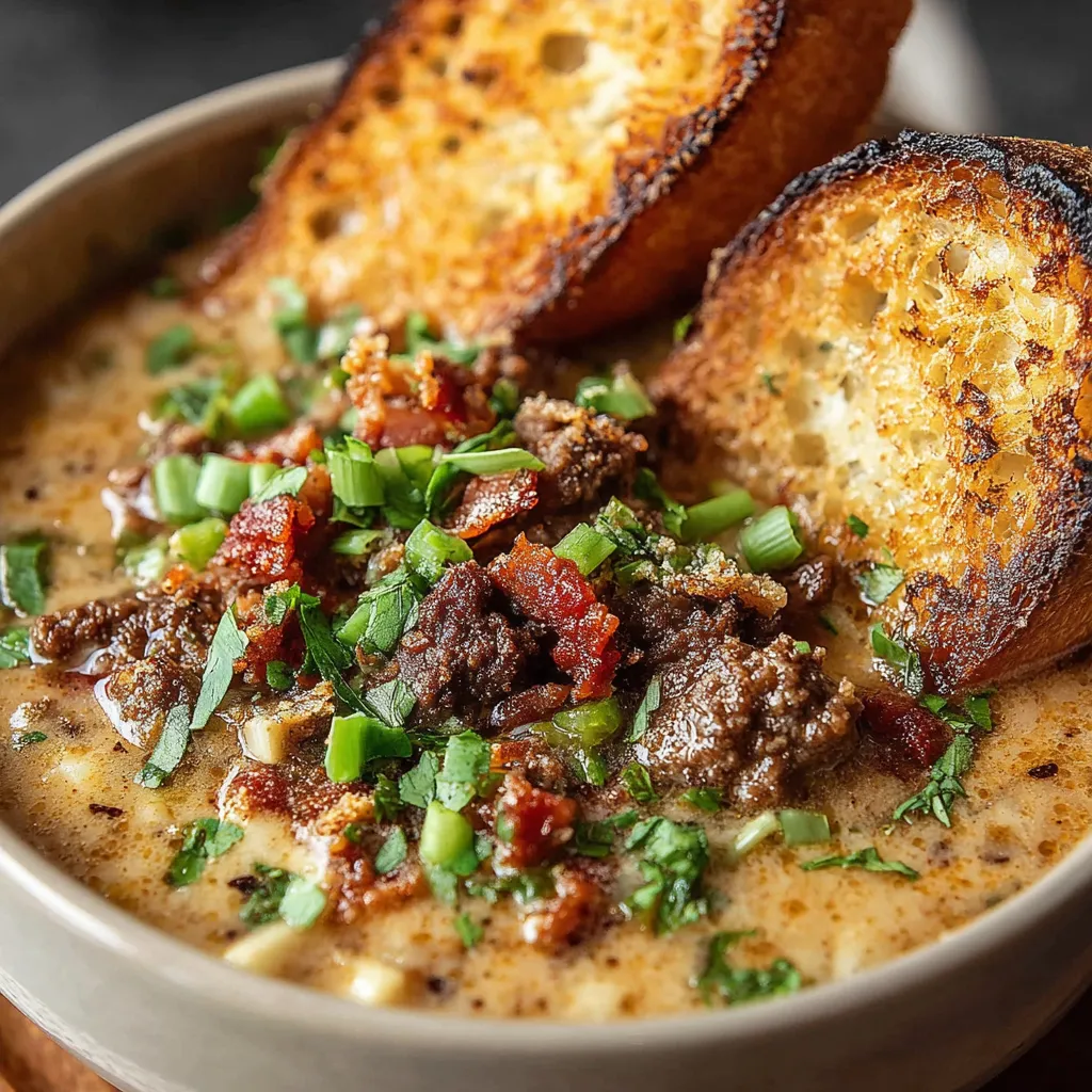 BEST PHILLY CHEESESTEAK SOUP