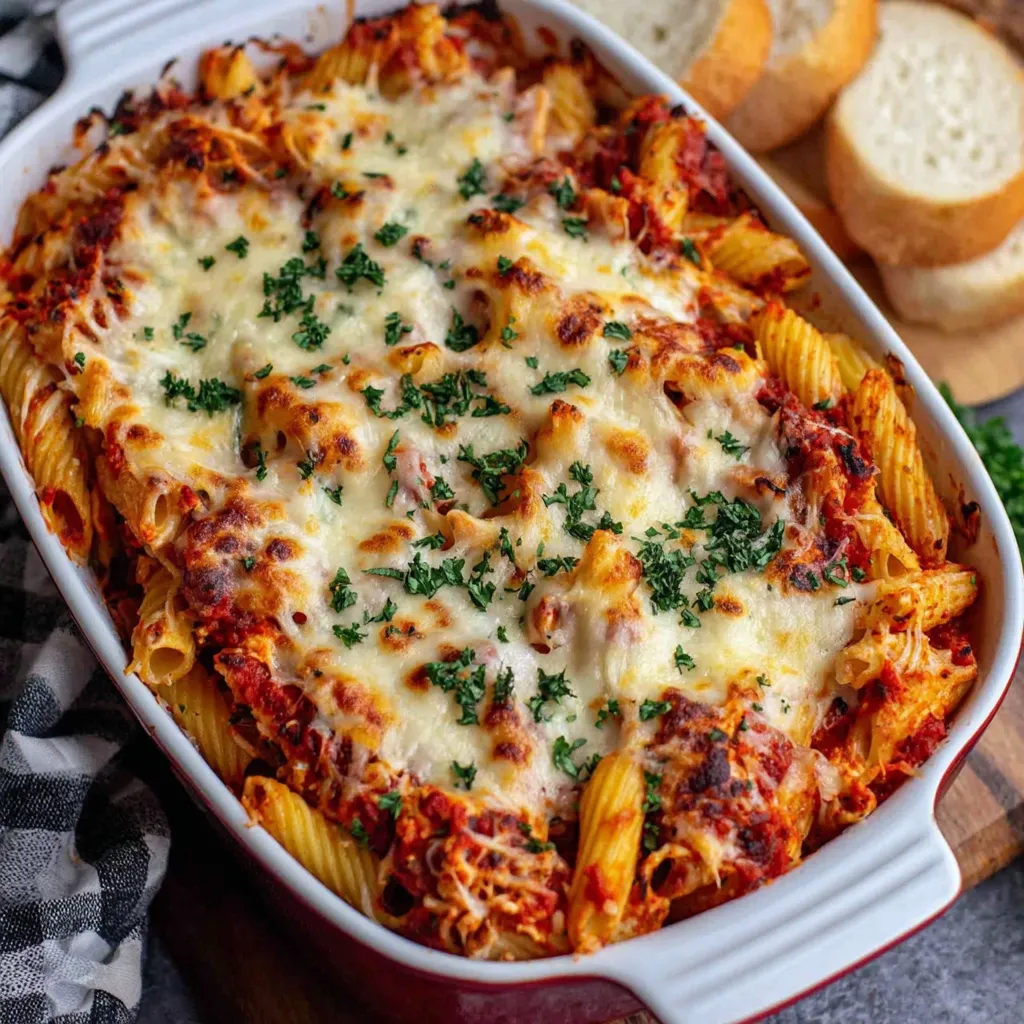 CHICKEN PARMESAN CASSEROLE EASY