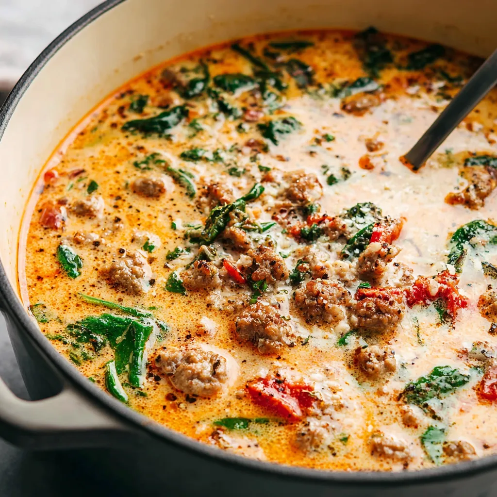 CREAMY TUSCAN SOUP EASY