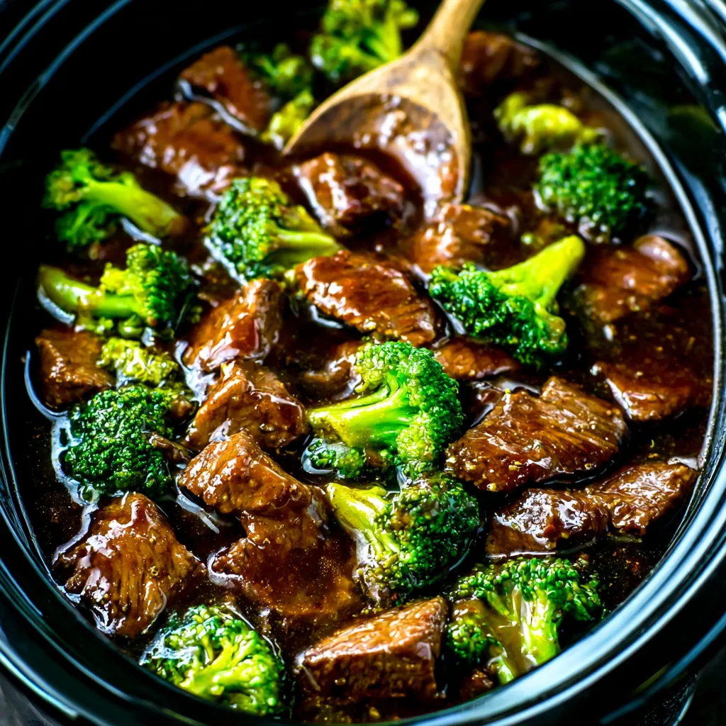 CROCK POT BEEF & BROCCOLI ULTIMATE