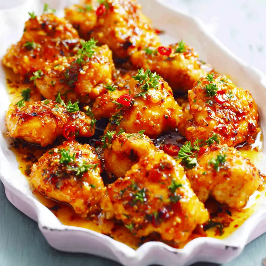 HONEY GARLIC CHICKEN QUICK EASY