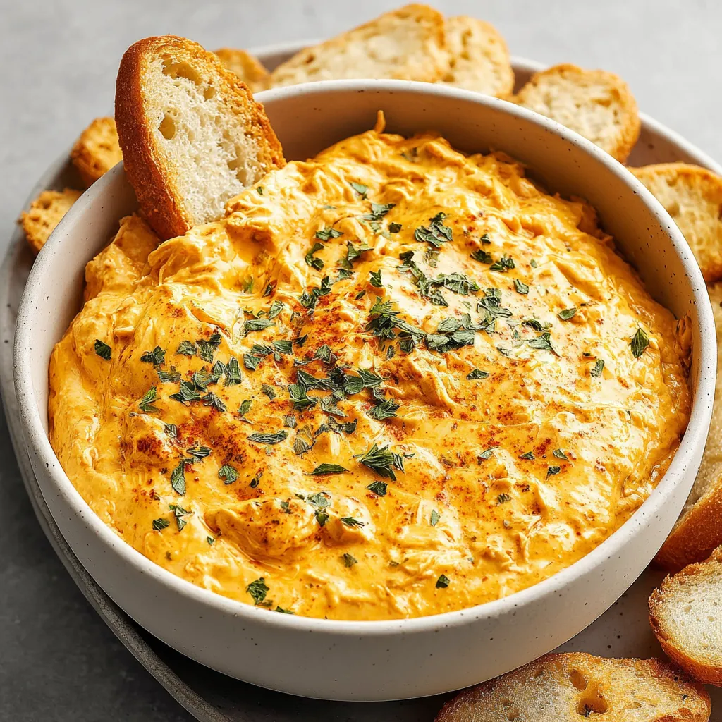 IRRESISTIBLE CHEESY CROCK POT BUFFALO CHICKEN DIP