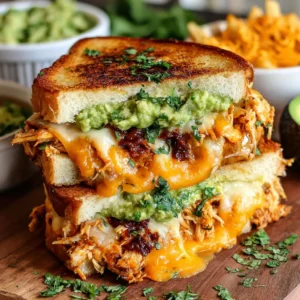 IRRESISTIBLE CHICKEN AVOCADO MELT SANDWICH 2 A delicious Chicken Avocado Melt Sandwich is shown as the featured image for the recipe.