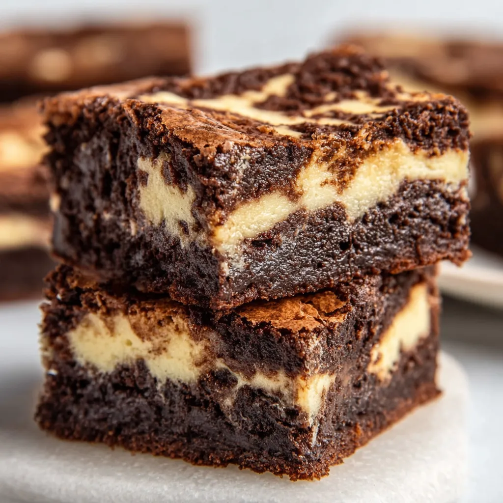 IRRESISTIBLE CREAM CHEESE BROWNIES
