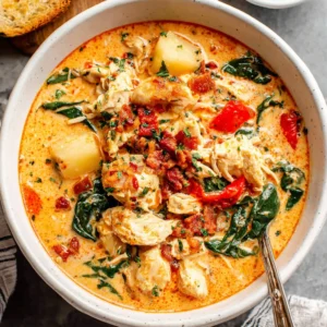 Marry Me Chicken Soup, a creamy and comforting dish, is showcased as the featured image.