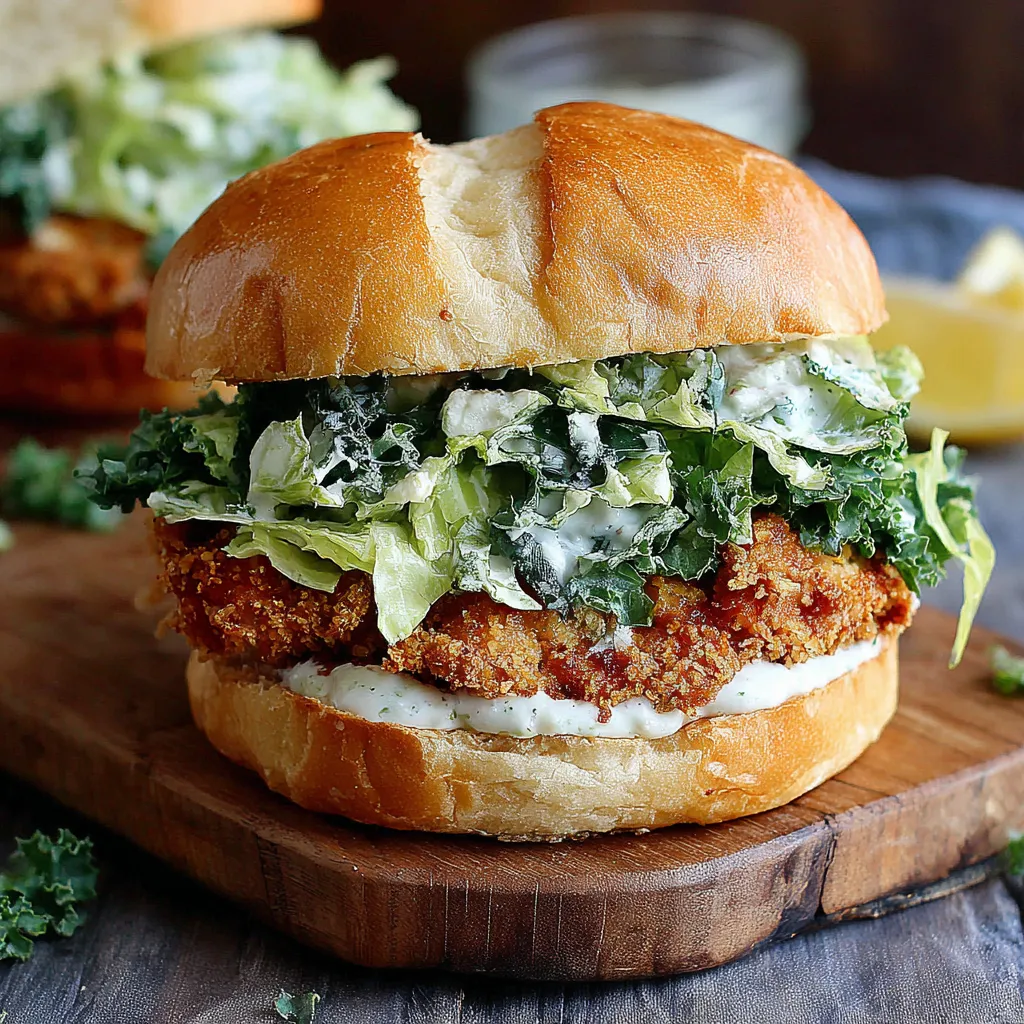 A delicious Chicken Caesar Sandwich is featured in this food blog post.