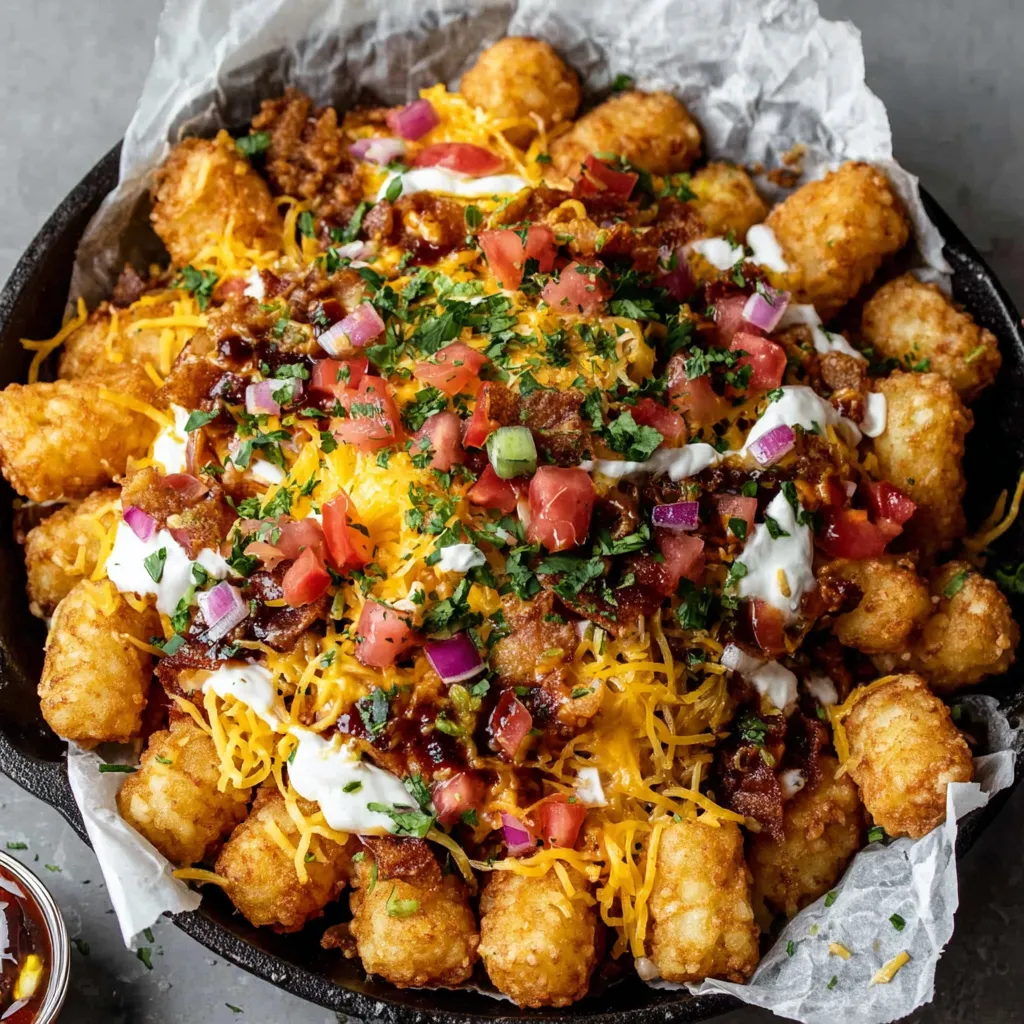 ULTIMATE TATER TOT NACHOS