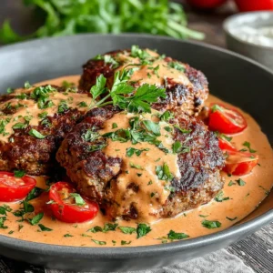 BEST KETO FETA BURGERS EVER 2 A delicious plate showcasing Keto Feta Burgers, perfect for a low-carb meal.