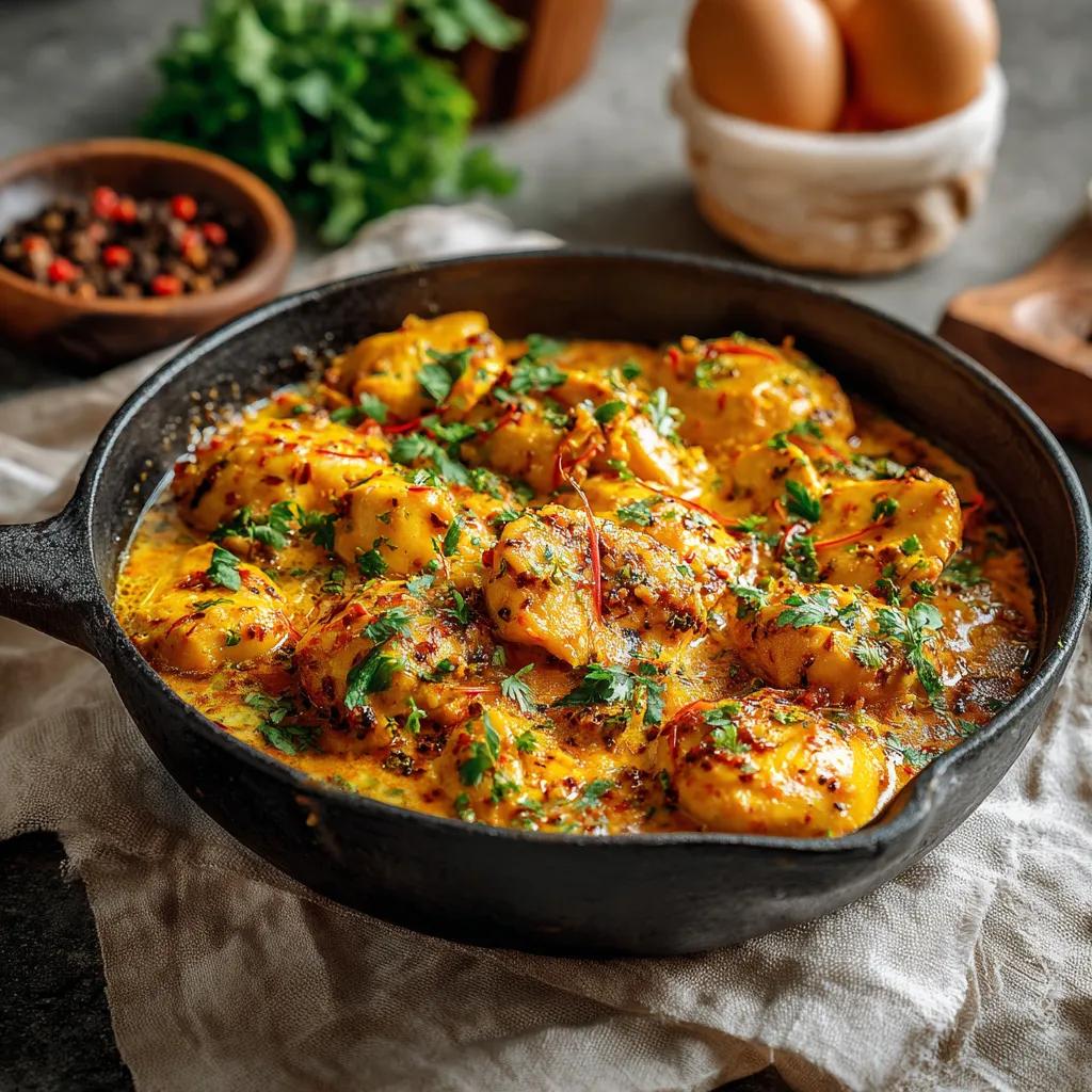 BEST KUKU PAKA RECIPE 1 A vibrant featured image showcasing delicious Kuku Paka, a creamy coconut chicken curry dish.