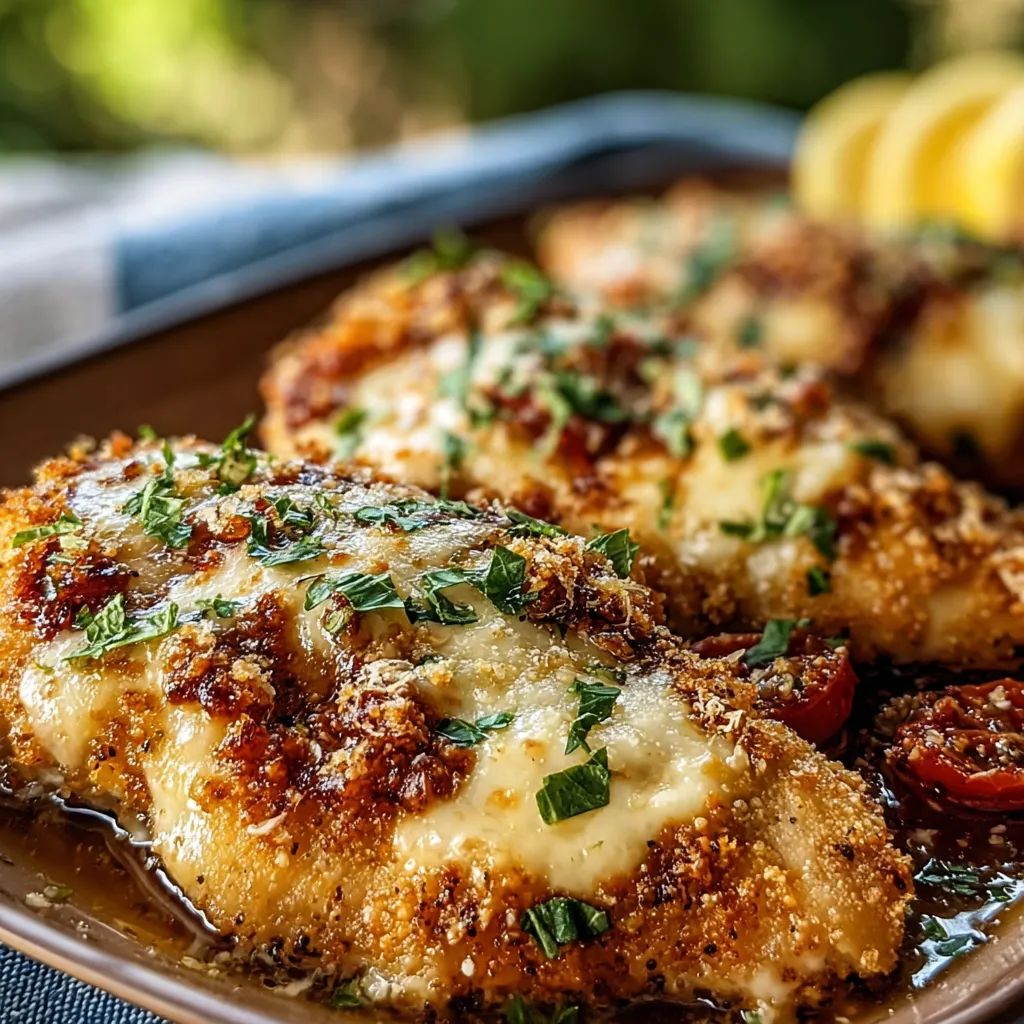 CHICKEN ROMANO IRRESISTIBLE EASY