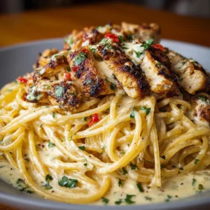 CREAMY CAJUN CHICKEN SPAGHETTI ULTIMATE 2 Creamy Cajun Chicken Spaghetti served as a featured image showcases the delicious and creamy pasta dish.