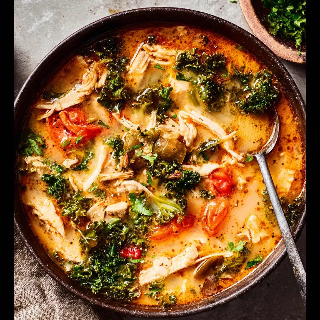 CREAMY TUSCAN CHICKEN SOUP ULTIMATE