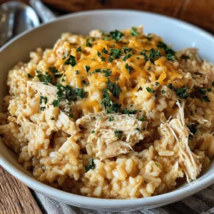 CROCKPOT CHICKEN AND RICE EASY 2 A delicious batch of Crockpot Chicken And Rice is pictured as a featured image.