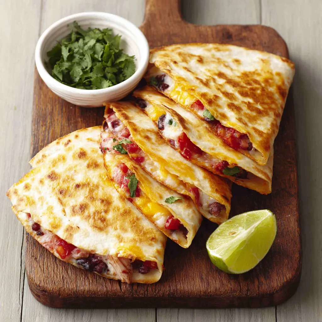 IRRESISTIBLE BBQ CHICKEN QUESADILLAS 1 BBQ Chicken Quesadillas, a featured image showcasing a delicious and easy recipe.