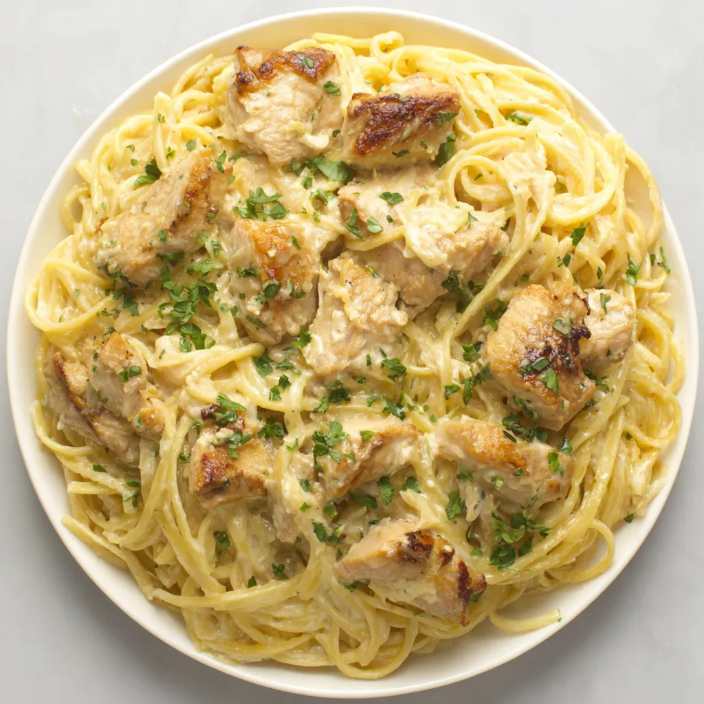 IRRESISTIBLE CHICKEN GARLIC PARMESAN PASTA 1 Chicken Garlic Parmesan Pasta is displayed as the featured image, showcasing a creamy and delicious pasta dish.