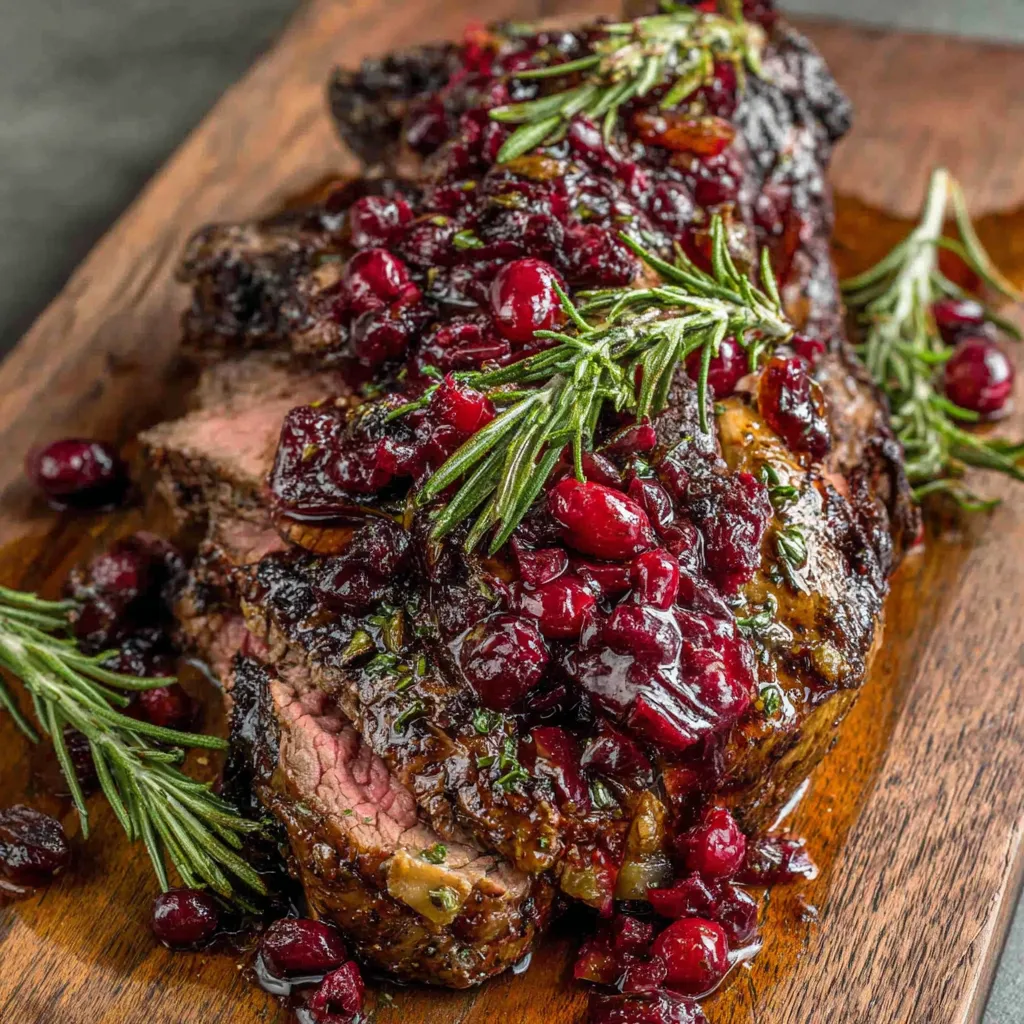 IRRESISTIBLE CRANBERRY ROAST BEEF 1 Cranberry Roast Beef is showcased as a delectable featured image.