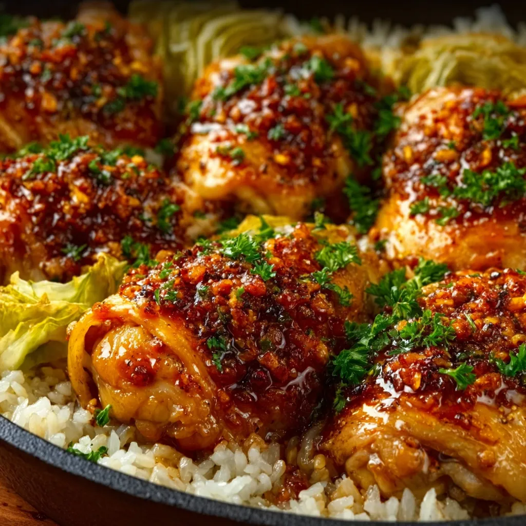 IRRESISTIBLE HONEY BUTTER GARLIC CHICKEN AND RICE 1 Honey Butter Garlic Chicken And Rice featured image showcasing the delicious dish.