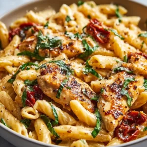 IRRESISTIBLE MARRY ME CHICKEN PASTA 2 Marry Me Chicken Pasta dish displayed as a tempting featured image.