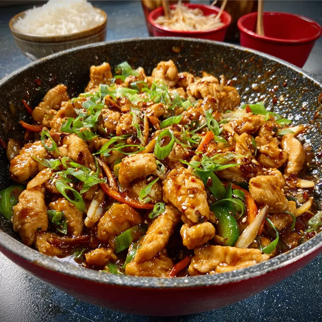 IRRESISTIBLE MONGOLIAN CHICKEN RECIPE