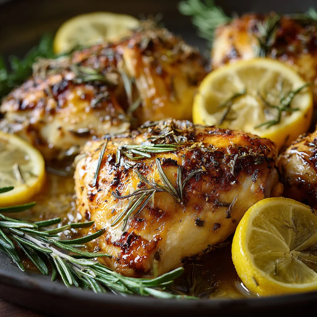 ROSEMARY LEMON SPLIT ROAST CHICKEN BEST