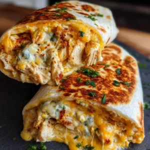 ULTIMATE CHEESY GARLIC CHICKEN WRAPS 2 Cheesy Garlic Chicken Wraps featured image showcasing a delicious and easy weeknight meal.