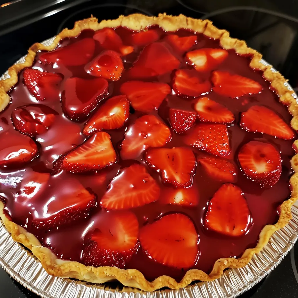 A close-up shot showcases a delicious slice of Strawberry Pie, highlighting its flaky crust and vibrant filling as another tempting visual in the article.