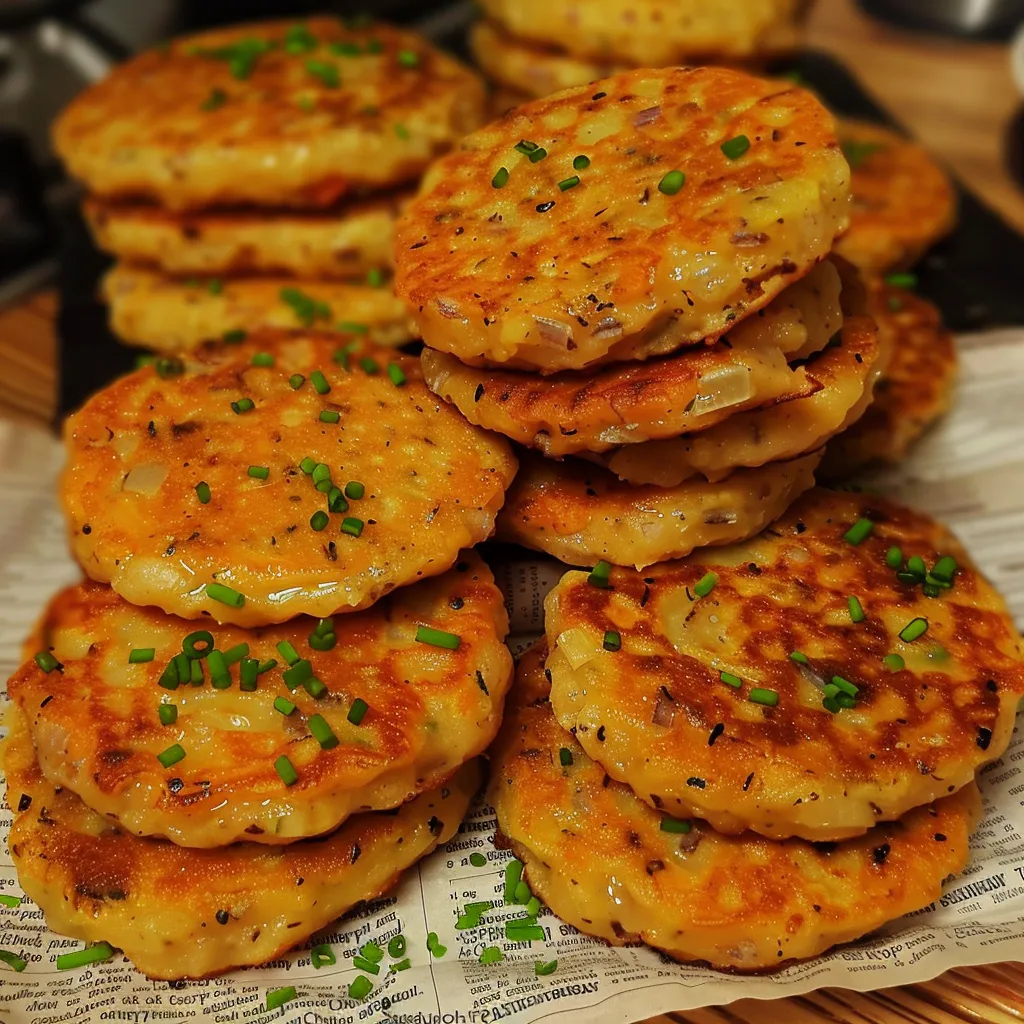 Crispy Potato Pancakes: 7-Minute Skillet Magic With Sour Cream or Applesauce 1 lina033321 Two panel food photo collage top and bottom of hom 0feb045d 355d 47bc 80ae de566a807f2e 3 - Crispy Potato Pancakes: 7-Minute Skillet Magic With Sour Cream or Applesauce