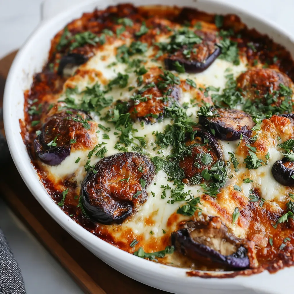 BEST GARLIC MUSHROOM CHICKEN CASSEROLE