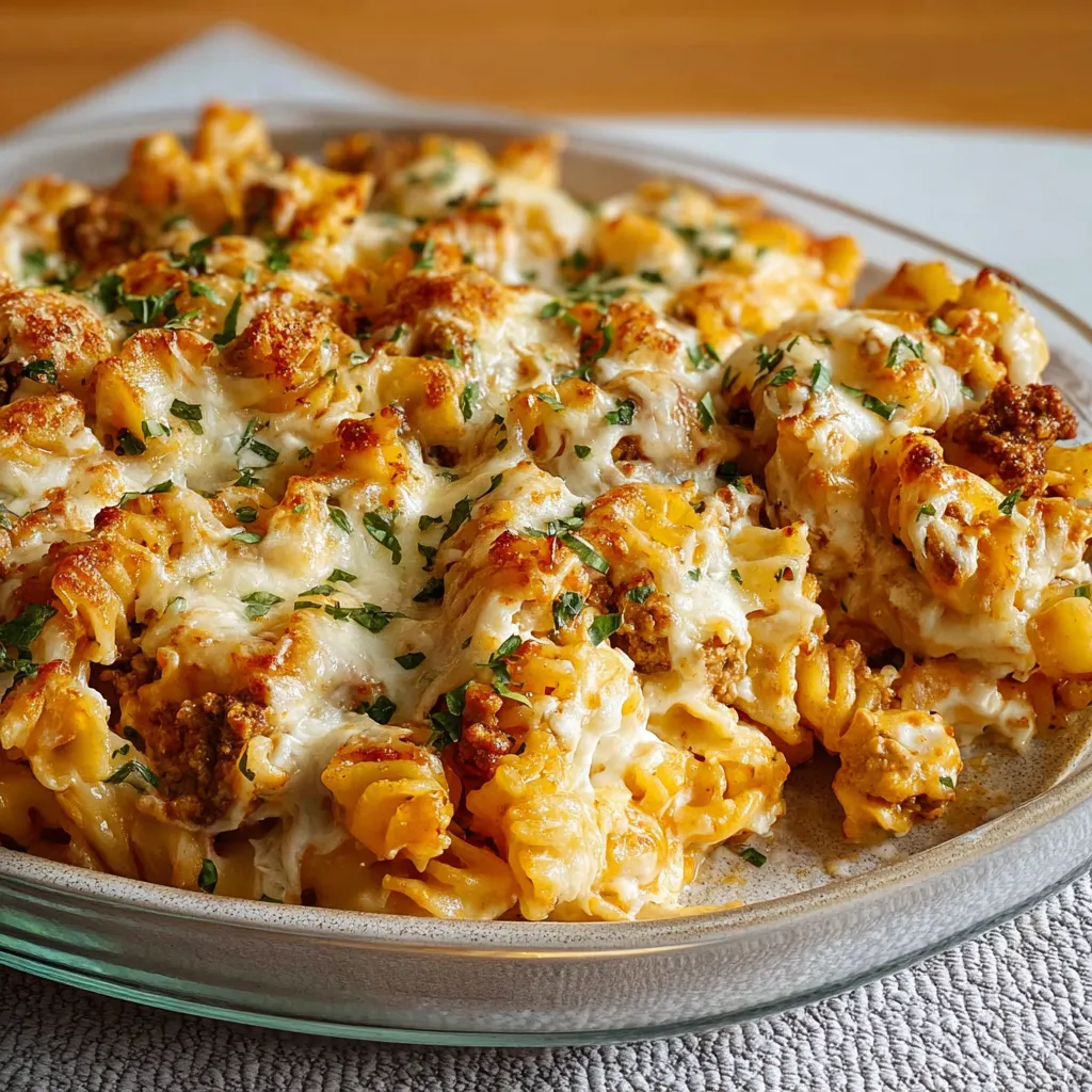 COTTAGE CHEESE PASTA BAKE AMAZING