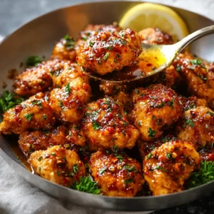 COWBOY BUTTER CHICKEN BITES ULTIMATE 2 Cowboy Butter Chicken Bites featured image showcases juicy, golden-brown chicken pieces coated in a rich, flavorful sauce.