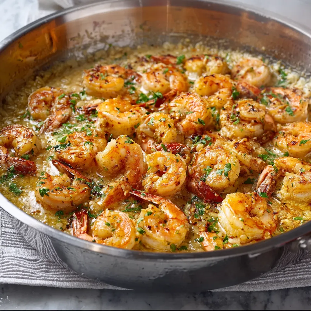 CREAMY GARLIC BUTTER SHRIMP ULTIMATE