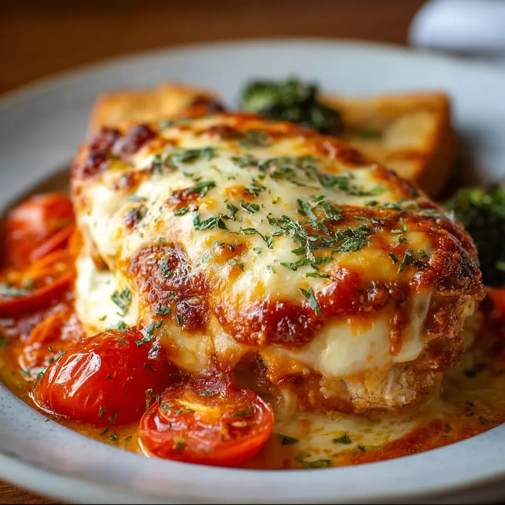 EASY CHICKEN MOZZARELLA BAKE