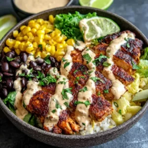 EASY CHIPOTLE CHICKEN BOWL 2 A delicious Chipotle Chicken Bowl is showcased as the featured image for a food blog post.