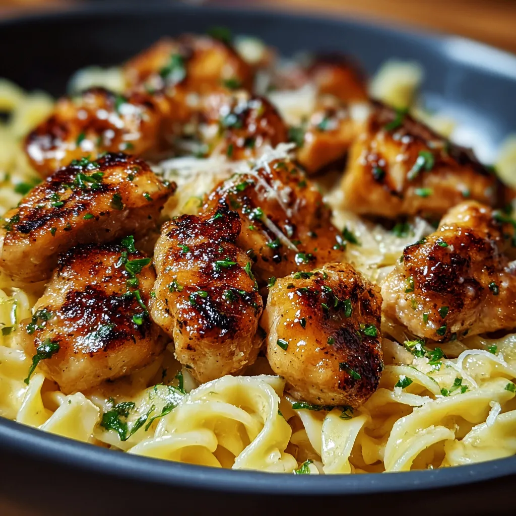 EASY GARLIC BUTTER CHICKEN BITES